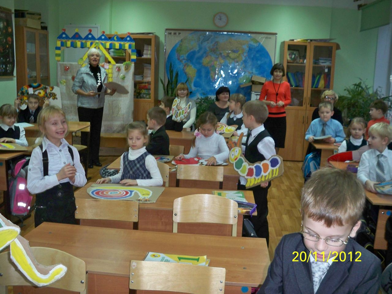 Открытый урок с педагогами Лингвоцентра в школе №13 г. Обнинска